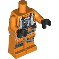 Minifig Body with SMART Tag, X-Wing Pilot / Luke Skywalker