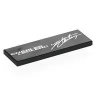 Tile 2 x 6 with White 'Charles Leclerc', Signature print