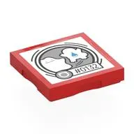 Tile Special 2 x 2 with SMART Tag with '#0132' Ditto Print