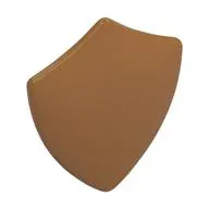 Shield Triangular with Spiked Top [PLAIN]