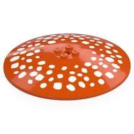 Dish 10 x 10 Inverted (Radar) with White Spots (Mushroom Head) print