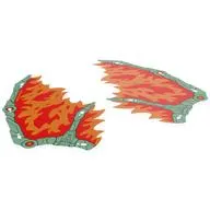 Wings, Dragon with Sand Green Spines, Red/Tan Markings Print [Sheet of 2]