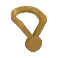 Minifig Neckwear Ribbon with Medal [Plain]