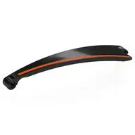 Technic Panel Curved 3 x 13 x 2 Tapered, Left #52 with Orange Stripe print