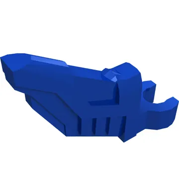 Wing with Clip with Black Lines Print (Left)