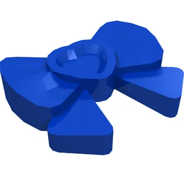Headwear Accessory Bow with Heart, Long Ribbon and Pin