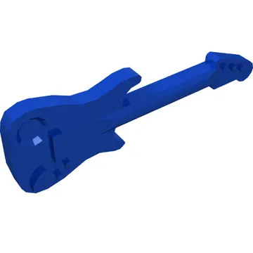 Musical Instrument Guitar Electric with Silver Strings, Frets, Black/White Squares, Face, Crossed Bones, Spider Face, Blue Dots, Red Board print