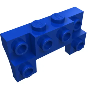 Brick Special 2 x 4 - 1 x 4 with 2 Recessed Studs and Thin Side Arches