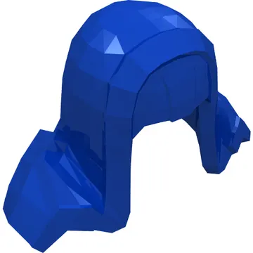 Hood with Shoulder Pads with Pearl Titanium Trim Print