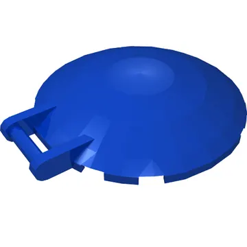 Dish 6 x 6 Inverted - No Studs with Handle with SW 8 Spoke Death Star Window Print