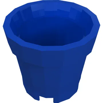 Bucket without Handle Holes - 4 Holes in Bottom