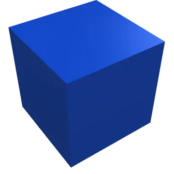 Minifig Head Special, Cube with Wither Skull Skeleton Face Print