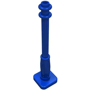 Lamp Post 2 x 2 x 7 with 6 Base Flutes