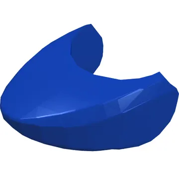 Animal Body Part, Shark Head with Rounded Nose [Plain]
