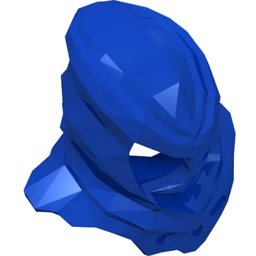 Wrap with Jagged Shoulders with Green Face Mask Print