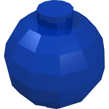 Brick Round 2 x 2 Sphere with Stud with BB-8 Droid Body Print