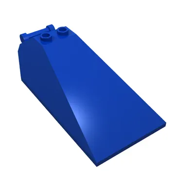 Windscreen 8 x 4 x 2 with Handle and 2 Studs with Light Bluish Gray Cockpit Print