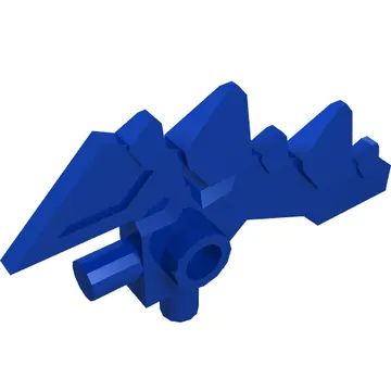 Weapon Blade with Spikes and Two Bars