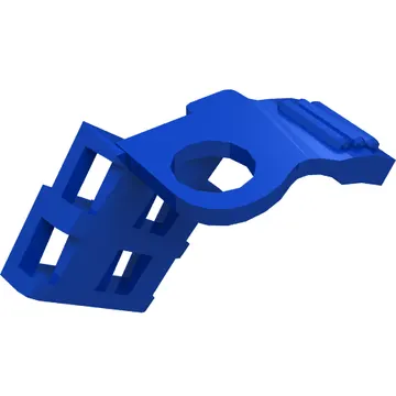 Minifig Neckwear Armor Shoulder Pad Single with Scabbard for 2 Katanas, 3 Lines