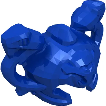 Helmet with Cheek Protection and 2 Snakes with Fangs (Ninjago)