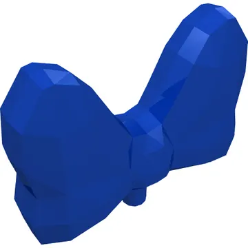Headwear Accessory Bow Large with Small Pin and 6 White Polka Dots on Front and Back Print