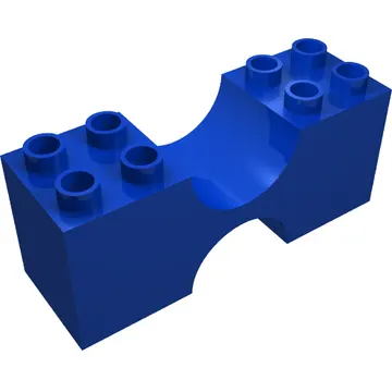 Duplo Brick 2 x 6 x 2 Double Concave