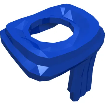 Minifig Neckwear Long Scarf Wrapped Around Neck