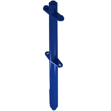 Boat, Mast Section Top 16 H with 4 stud holes at bottom, Without Bottom Nubs
