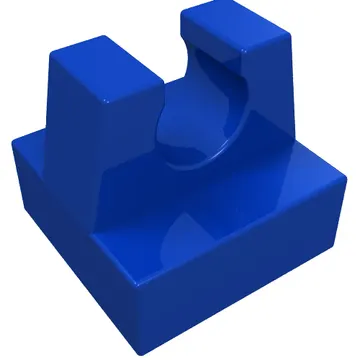 Tile Special 1 x 1 with Clip and Straight Tips