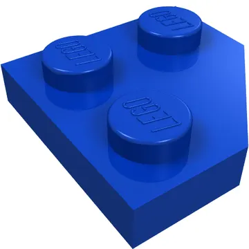 Wedge Plate 2 x 2 Cut Corner