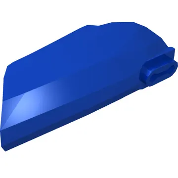 Large Figure Limb Cover, Armor with Ball Joint Socket and 2 Holes with Light Bluish Grey Wavy Lines