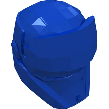 Helmet, Raised Forehead, Angular Front, Hovertank Pilot Print