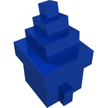 Minifig Head Special, Cube and Hat with Minecraft Witch Print