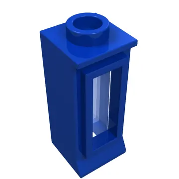 Window 1 x 1 x 2, Short Lip [with Glass]