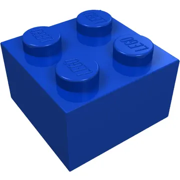 Brick 2 x 2 with Sleeping Face print