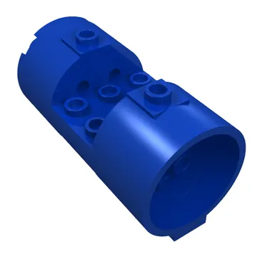 Cylinder 3 x 6 x 2 2/3 Horizontal Hollow Studs