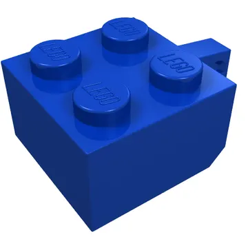 Hinge Brick 2 x 2 Locking with 1 Finger Vertical [No Axle Hole]