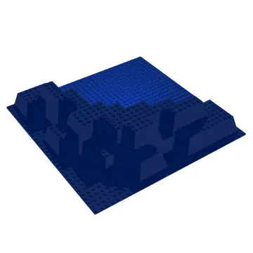 Baseplate Raised 32 x 32 Foothill with Tan Dirt Print