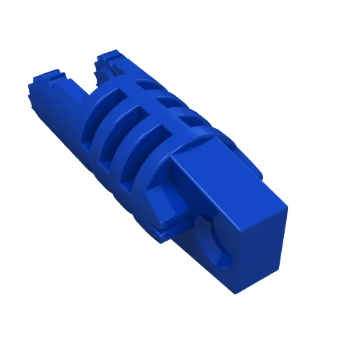 Hinge Cylinder 1 x 3 Locking with 1 Finger and 2 Fingers On Ends [Undetermined Opening]