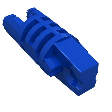 Hinge Cylinder 1 x 3 Locking with 1 Finger and 2 Fingers On Ends, without Hole, 9 Teeth