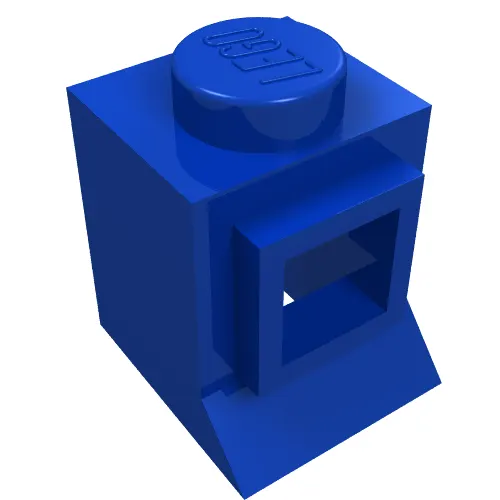 Window 1 x 1 x 1 Classic with Long Sill and Solid Stud, No Glass