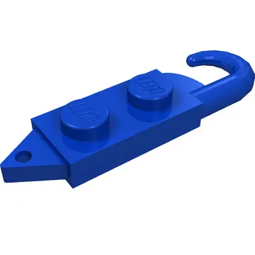 Hook, Plate 1 x 2 with Crane Hook Right