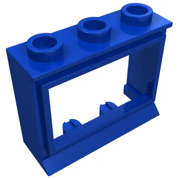 Window 1 x 3 x 2 Classic with Long Sill, No Glass