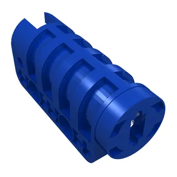 Launcher, Technic Competition Cannon, Round Bottom with Black Ends