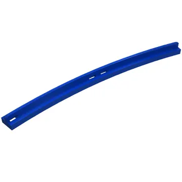 Vehicle Track, Train, Slotted Rail Curved Inside