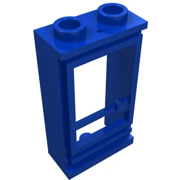 Door 1 x 2 x 3 Left with Hollow Studs, No Glass