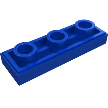 Tile Special 1 x 3 Inverted with Center Hole