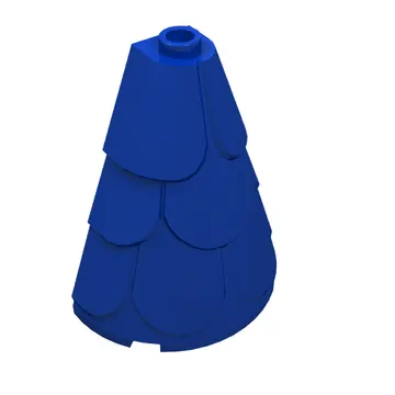 Tower Roof 2 x 4 x 4 Half Cone Shaped with Roof Tiles