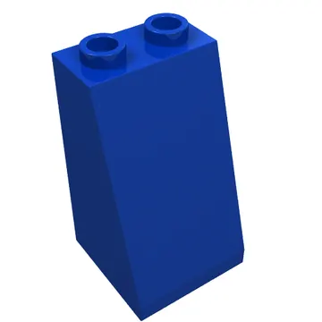 Brick Sloped 75° 2 x 2 x 3 [Hollow Studs] with Ferry Windows Black Print