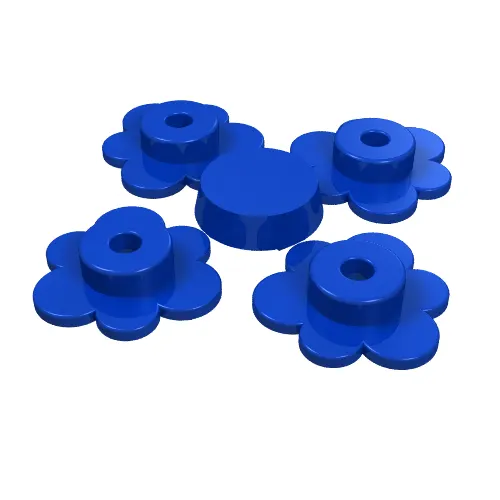 Plant, Flower Small [Complete Sprue of Four]
